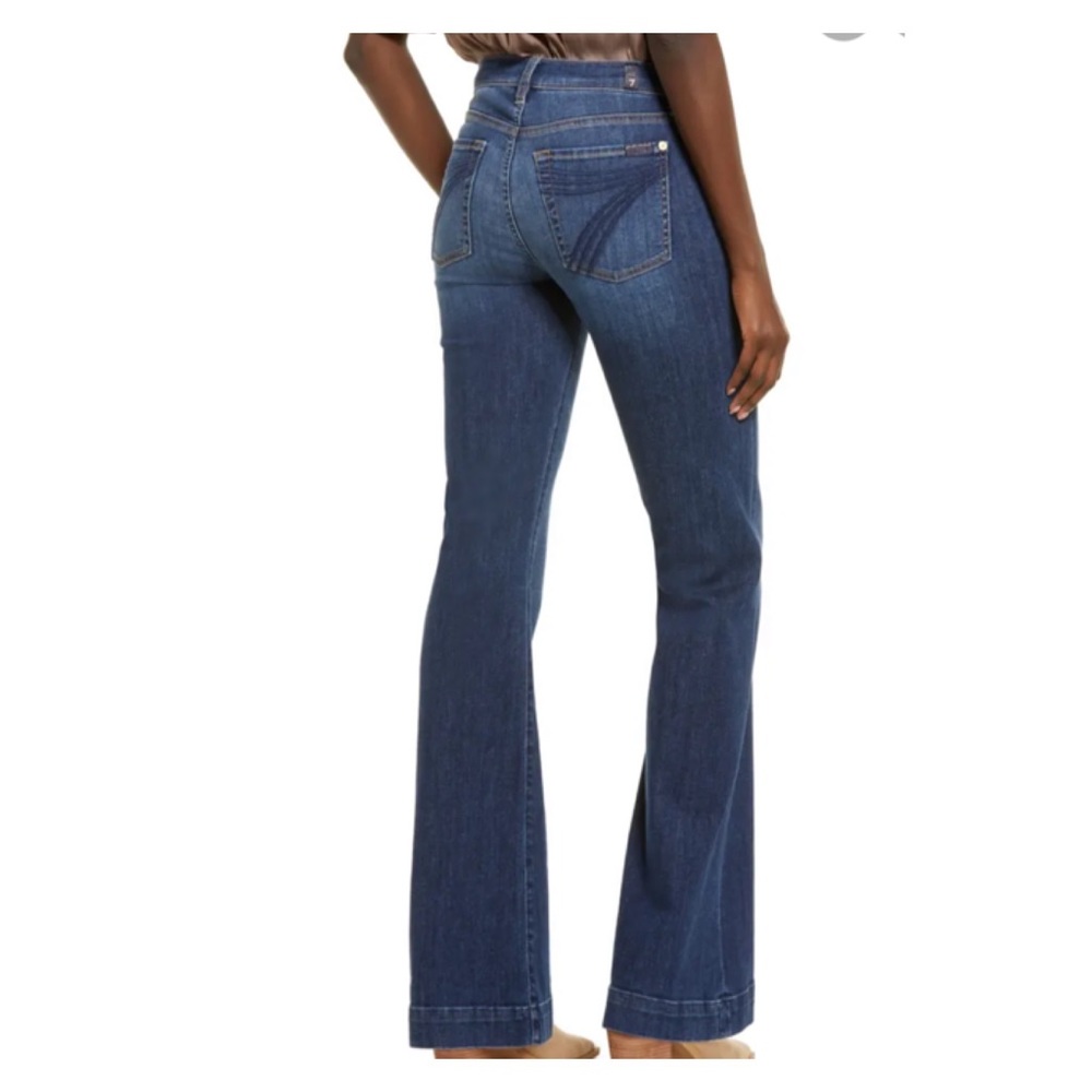 7 for All Mankind Dojo Flare Leg Jeans 32x32